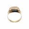 Bague 68 Bague chevalière en or 18 carats 58 Facettes