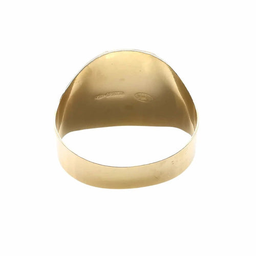 Bague 68 Bague chevalière en or 18 carats 58 Facettes