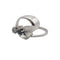 Bague 48 Bague saphir et diamant en or blanc 18 carats 58 Facettes