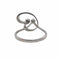 Bague 48 Bague saphir et diamant en or blanc 18 carats 58 Facettes