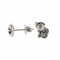 Boucles d'oreilles Boucles d'oreilles en or blanc 18 carats et diamants 58 Facettes