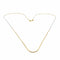 Collier Collier chaîne en or jaune et or blanc 18 carats 58 Facettes