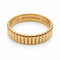 Bague 56 Boucheron Quatre Grosgrain - Alliance en or jaune 18K 58 Facettes