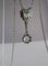 Pendentif Art déco - Pendentif flèche en or jaune et blanc 18 carats et diamants 58 Facettes