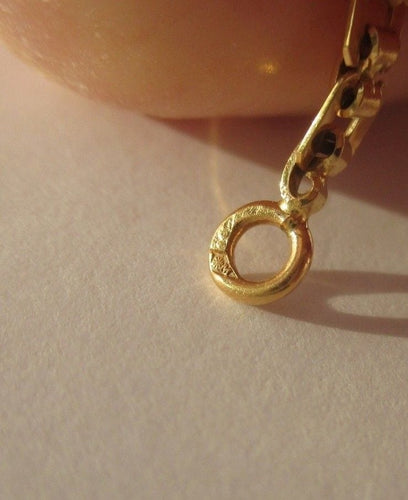 Bracelet Bracelet gourmette d'identité en or rose 18k 58 Facettes