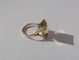 Bague 55 Bague cocktail citrine 13 carats en or rose 14 carats 58 Facettes