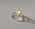 Bague 55 Bague cocktail citrine 13 carats en or rose 14 carats 58 Facettes