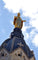 Pendentif Notre-Dame de Fourvière - Médaille pendentif biface XIXe en or jaune 58 Facettes