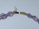 Collier Collier d'améthystes, fermoir en or 18 carats 58 Facettes