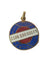 Pendentif New York Life Insurance Company - Pendentif globe terrestre ancien en or jaune émaillé 58 Facettes