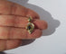 Pendentif Pendentif cœur bicolore en or 18 carats et saphir 58 Facettes