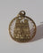 Pendentif Pendentif médaille commémoratif Cathédrale de Reims en or jaune 18 carats 58 Facettes