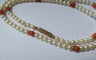 Collier Collier choker or rose perles de culture Akoya corail 58 Facettes