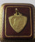 Pendentif Émile Monier - Pendentif cœur Art Nouveau en or jaune 58 Facettes