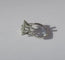 Bague 51 Bague marguerite fleur en or blanc 18 carats et platine avec diamants 58 Facettes