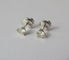 Boucles d'oreilles Boucles d'oreilles diamants 0,50 ct en or blanc 58 Facettes