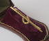 Broche Broche barrette fer à cheval en or jaune 18 carats 58 Facettes