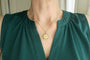 Pendentif Pendentif médaille en or jaune et turquoise 58 Facettes