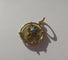 Pendentif Pendentif médaille en or jaune et turquoise 58 Facettes