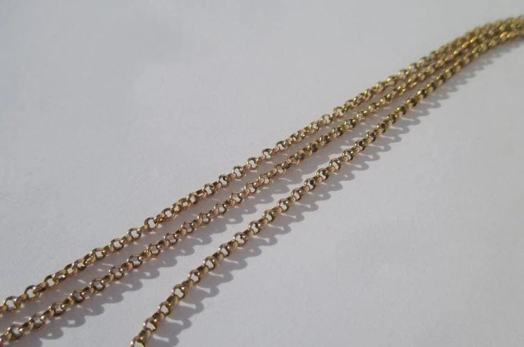 Collier Rivière d’Arles - Collier provençal XIXe en or rose, argent et diamants 58 Facettes