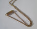 Collier Rivière d’Arles - Collier provençal XIXe en or rose, argent et diamants 58 Facettes