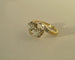 Bague 51.5 Bague Toi et Moi ancienne en or jaune, platine et diamants 58 Facettes