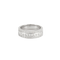 Bague 53 Bague en or blanc 18K et diamants 58 Facettes