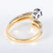 Bague 61.5 Bague ancienne en or jaune, platine, saphir et diamants 58 Facettes