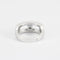 Bague 52.5 Bague en or blanc 18K avec diamants, diamant central mobile 58 Facettes