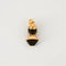 Pendentif Pendentif tête de Maure en or jaune et ébène 58 Facettes