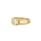Bague 56 Bague solitaire diamant 2,01 carats en or jaune 18K 58 Facettes