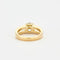 Bague 56 Bague solitaire diamant 2,01 carats en or jaune 18K 58 Facettes