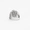 Bague 54 Bague style années 30 en or blanc 18K et diamants 58 Facettes