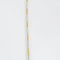 Collier Chaîne motif boules et barrettes en or jaune et or blanc 14K 58 Facettes