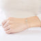 Bracelet Bracelet 3 motifs en or blanc 18K et diamants taille princesse 58 Facettes