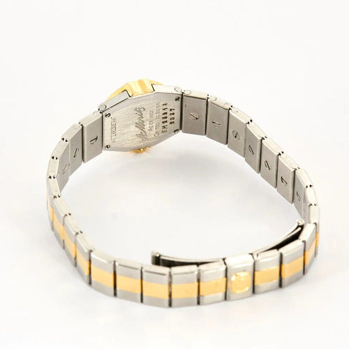 Montre Chopard Saint Moritz - Montre vintage en or jaune 750 et acier 58 Facettes