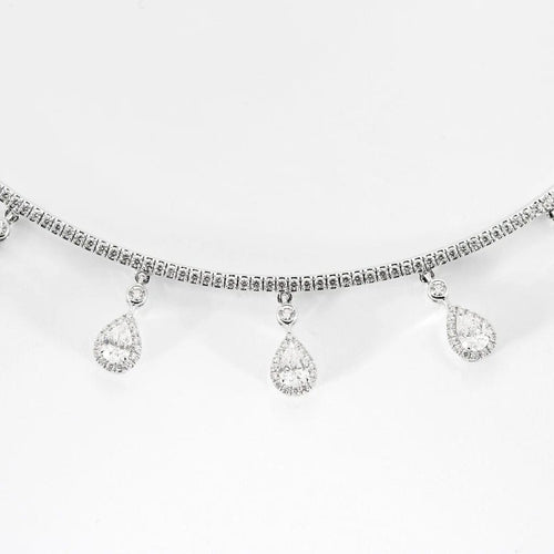 Collier Messika Sofia - Collier en or blanc 18K et diamants 58 Facettes
