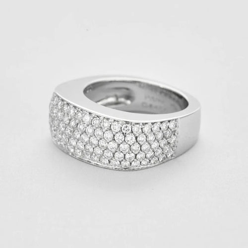 Bague 54 Mauboussin Sophia - Bague en or blanc 18K et diamants 58 Facettes P17L18