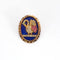 Pendentif Broche pendentif début XXe siècle en or rose 14 carats, diamants 58 Facettes P19L18