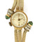 Montre UTI - Montre ancienne en or jaune 18K avec diamants et émeraudes 58 Facettes