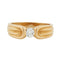 Bague 52 Bague en or jaune 18 carats sertie d’un diamant 0,25 ct 58 Facettes RÉF 10006/13