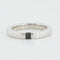 Bague 49 Bague en platine sertie d’un diamant noir 0,10 ct 58 Facettes RÉF 11034/19