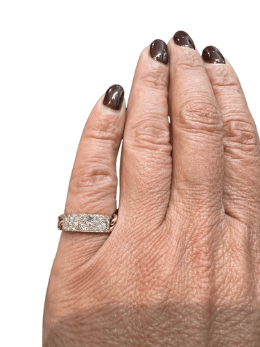 Bague 48 Dior - Bague gourmette en or jaune 18K et diamants 58 Facettes 1.0000254/2