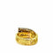 Bague 56 Bague en or jaune 18 carats sertie de 10 diamants 58 Facettes 1.0000206/1