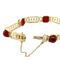 Bracelet Art déco - Bracelet en or jaune 18 carats et cornaline 58 Facettes 1.0000378/1