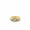 Bague 56 Bague vintage en or jaune 18 carats et diamants 58 Facettes 1.0000371/1