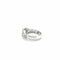 Bague 54 Bague en or blanc 18 carats sertie de diamants baguette 58 Facettes 1.0000666/1