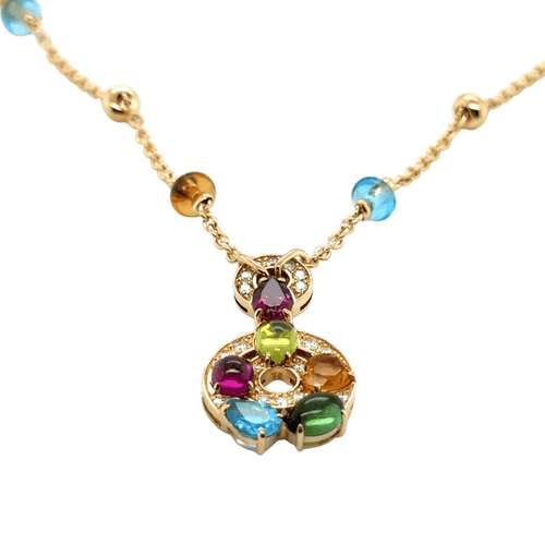 Collier Bulgari Collection Astrale - Collier en or jaune 18 carats et diamants 58 Facettes 1.0000848/2