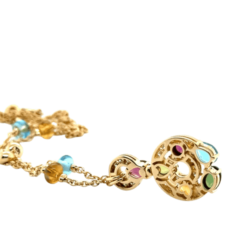 Collier Bulgari Collection Astrale - Collier en or jaune 18 carats et diamants 58 Facettes 1.0000848/2