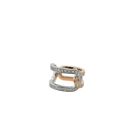 Bague 51 Piaget Possession - Bague deux ors en or blanc et rose 18 carats diamants 58 Facettes 1.0000908/2